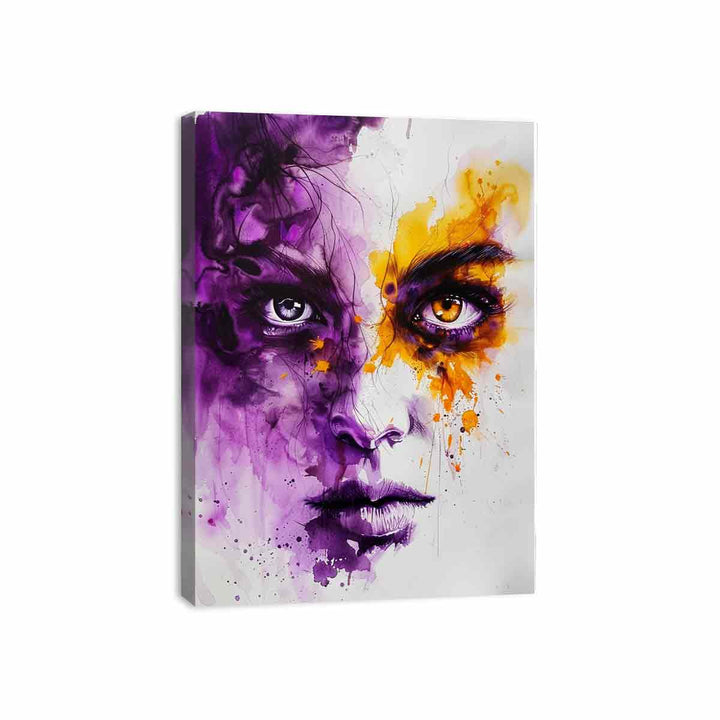 Dual Tone  Canvas Print