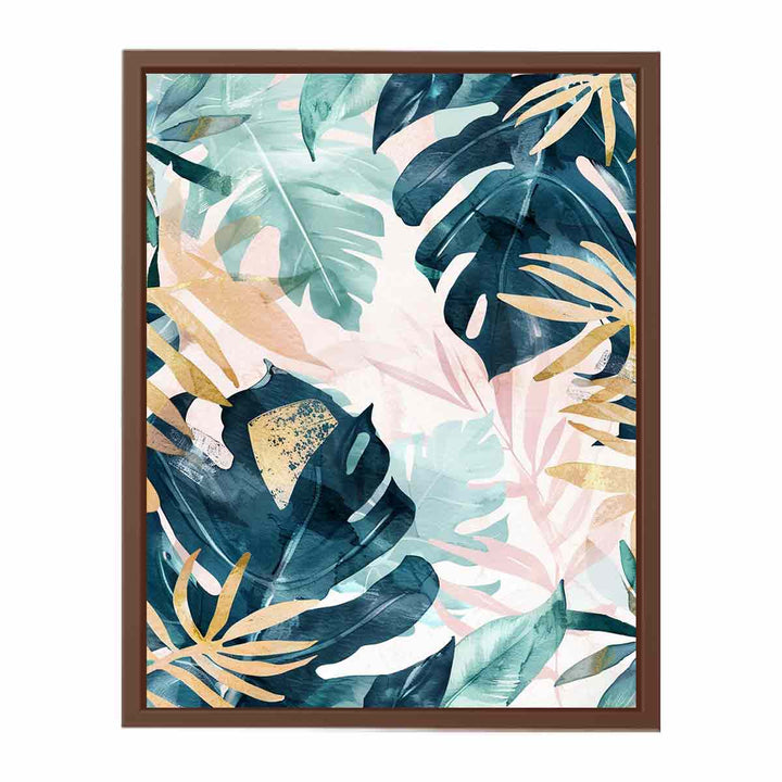 Botanical Leaves   Poster