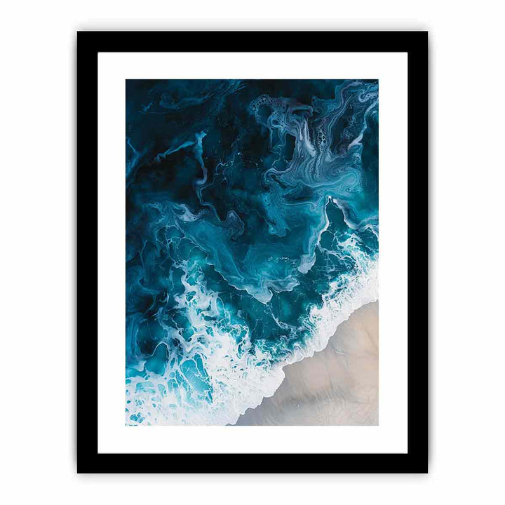 Breathtaking Beach View  Art Print