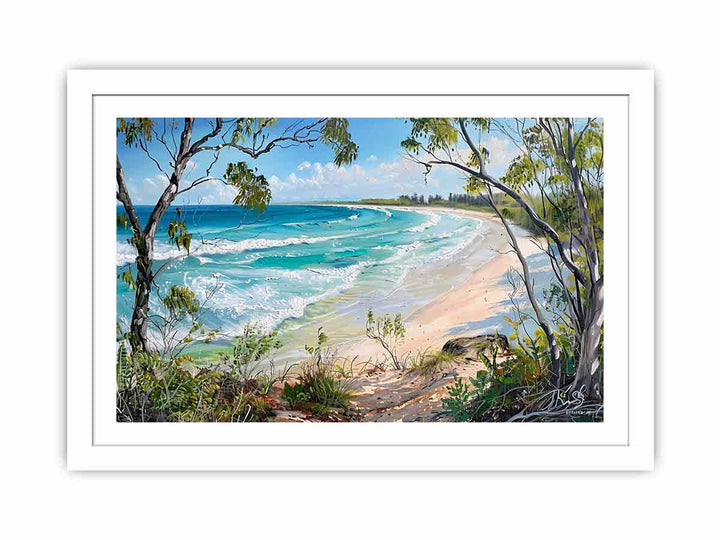 Noosaville Beach  Streched canvas