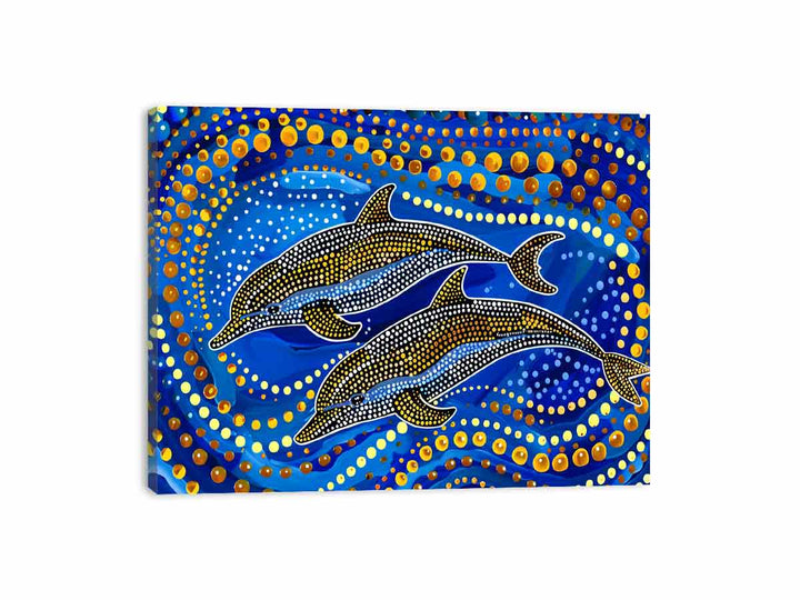 Dolphin  Canvas Print