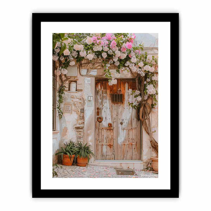 Door In Italy  Art Print