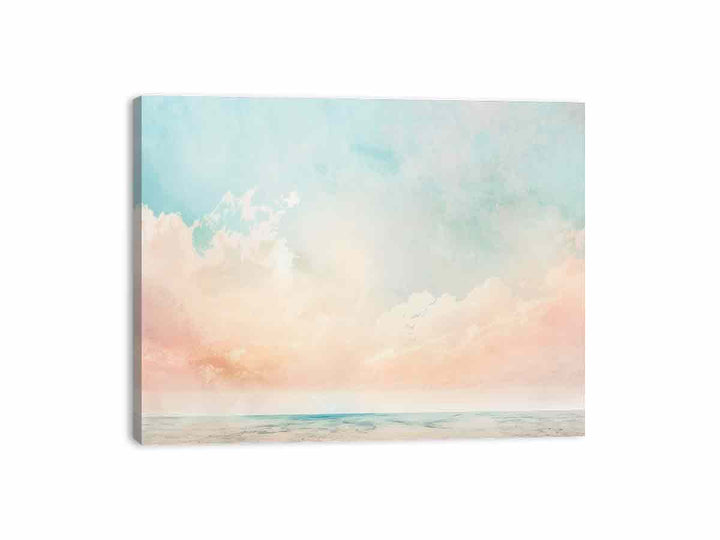 Pastel Seascape Canvas Print