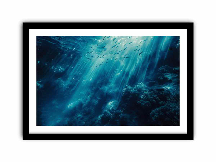 Underwater Click  Art Print