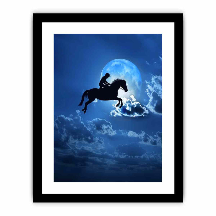 Riding Horse   Art Print