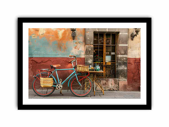 Street Bicycle   Art Print