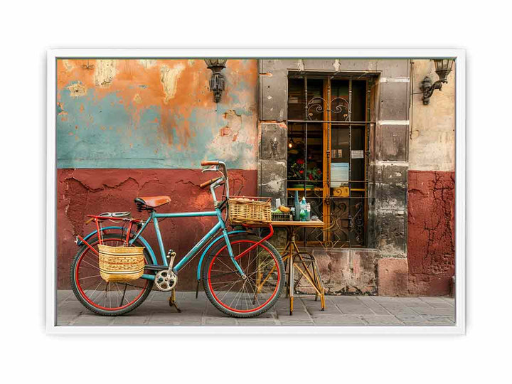 Street Bicycle  Framed Print