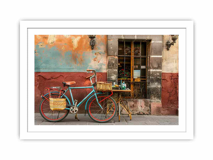 Street Bicycle  Streched canvas