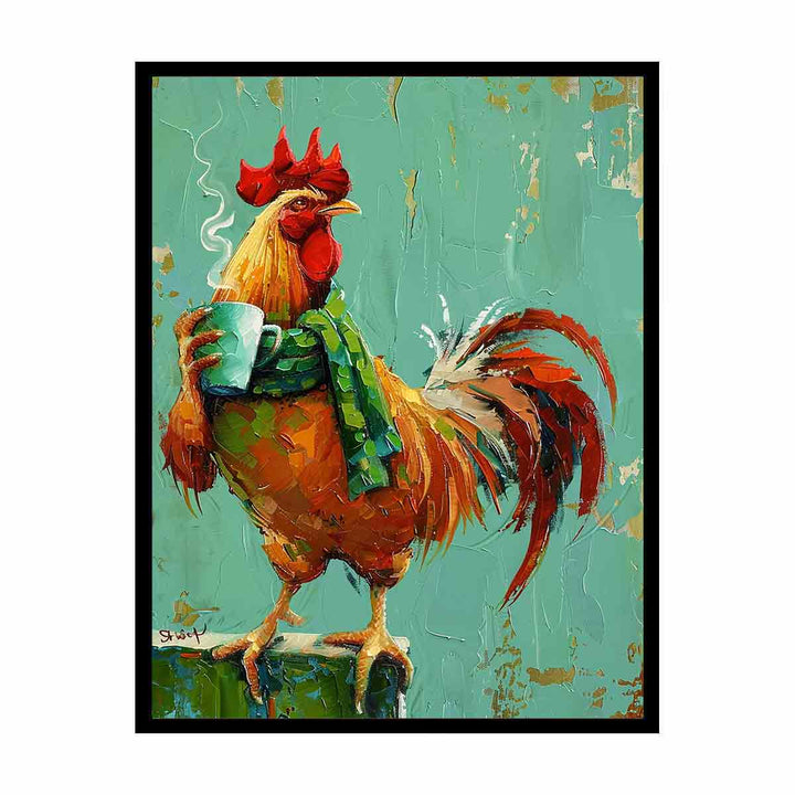 Rooster  Painting