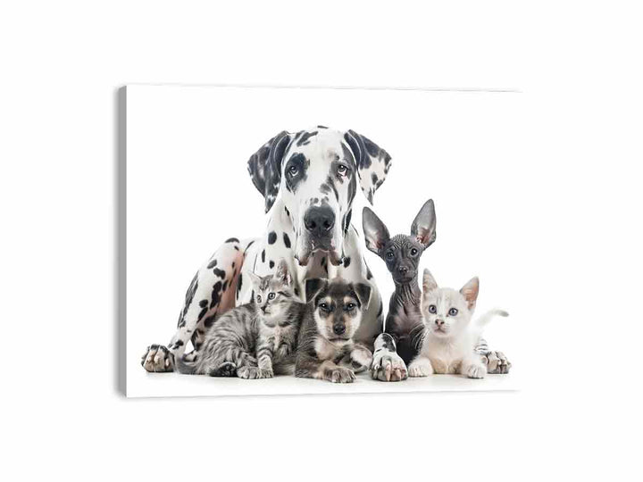 Group Photo Canvas Print