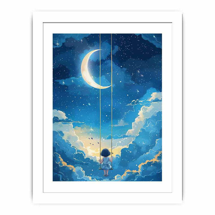 Sky Swing Streched canvas