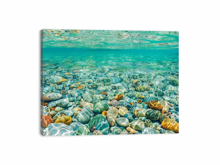 Clear Sea Canvas Print