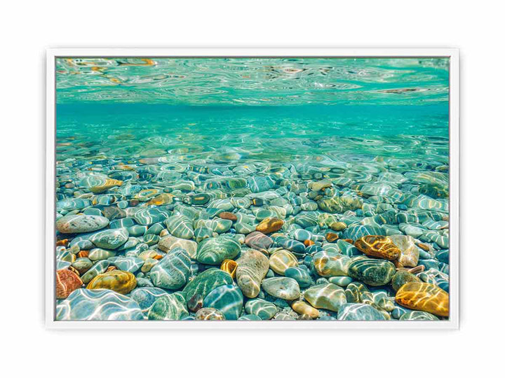 Clear Sea Framed Print