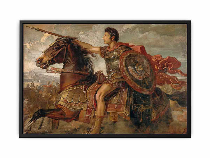 Alexander Riding In Triumph   Painting