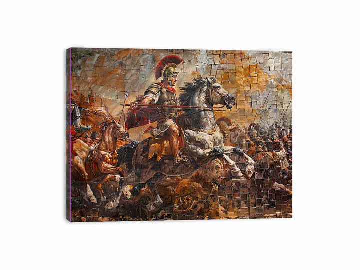 Battle of Issus Canvas Print