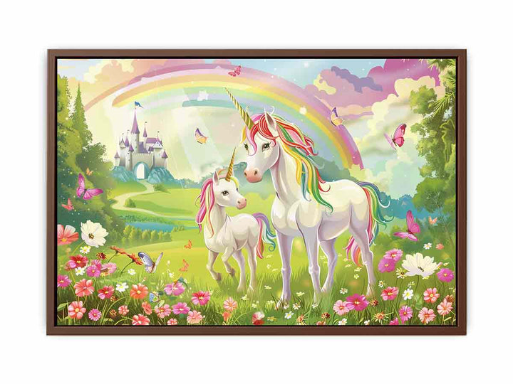 Magestic Unicorns  Poster