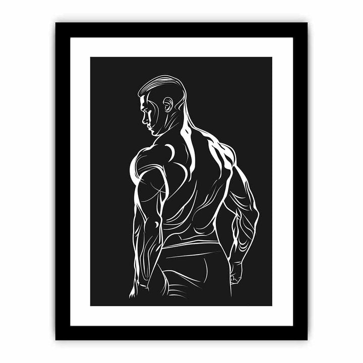 Strong Man  Art Print