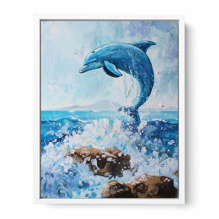 Dolphin  Framed Print