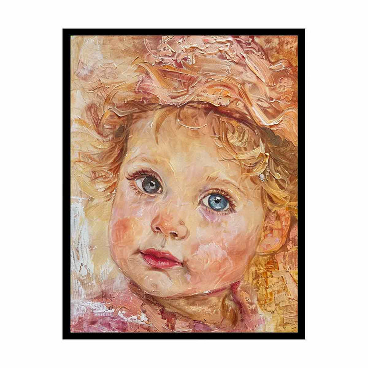 Cute Baby  Painting