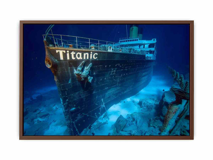 Titanic Underwater  Poster