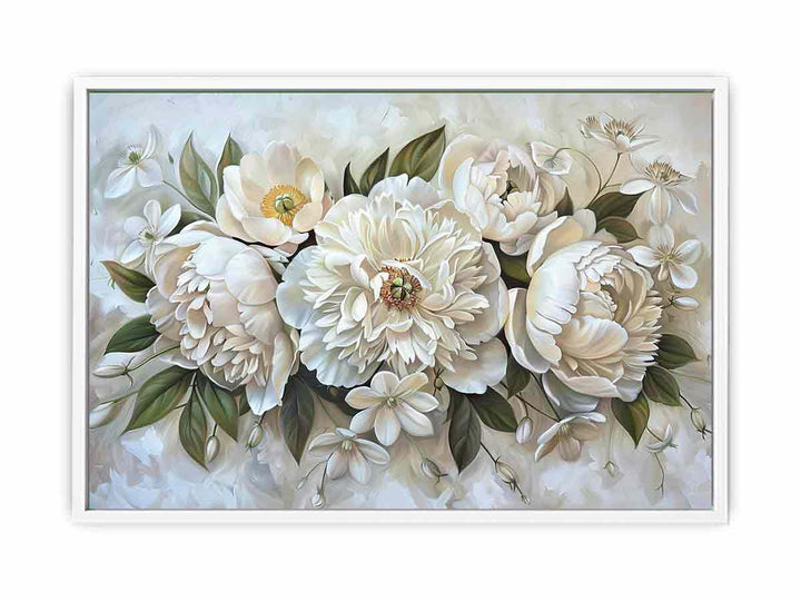 Peony Framed Print