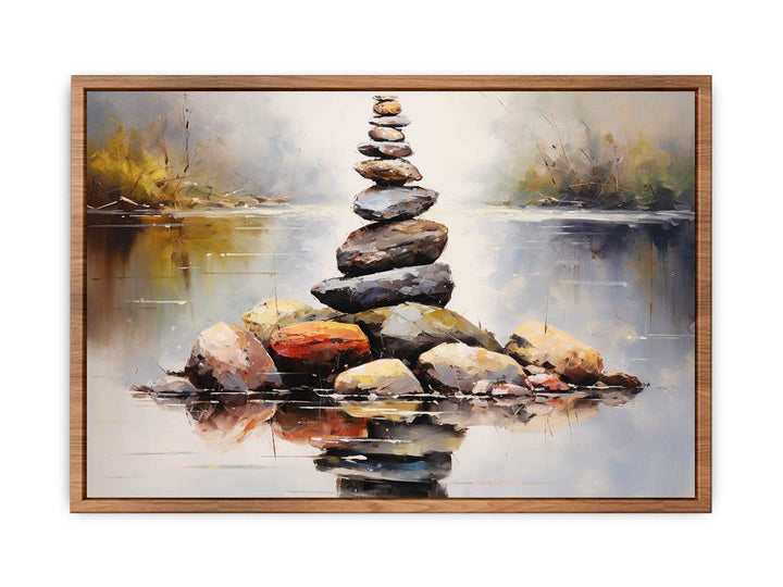 Stacking Stones  Art  Painting