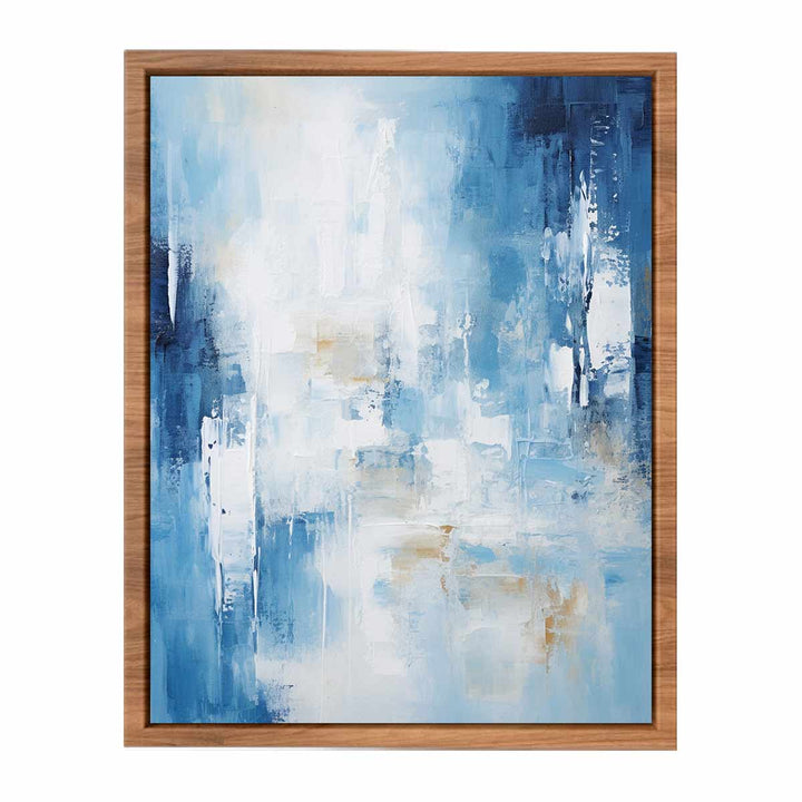  Blue White Abstract Art  Painting