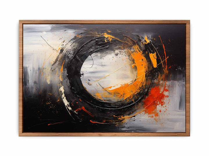 Abstract Circle Art  Painting