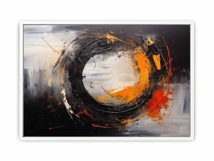 Abstract Circle Art  Canvas Print