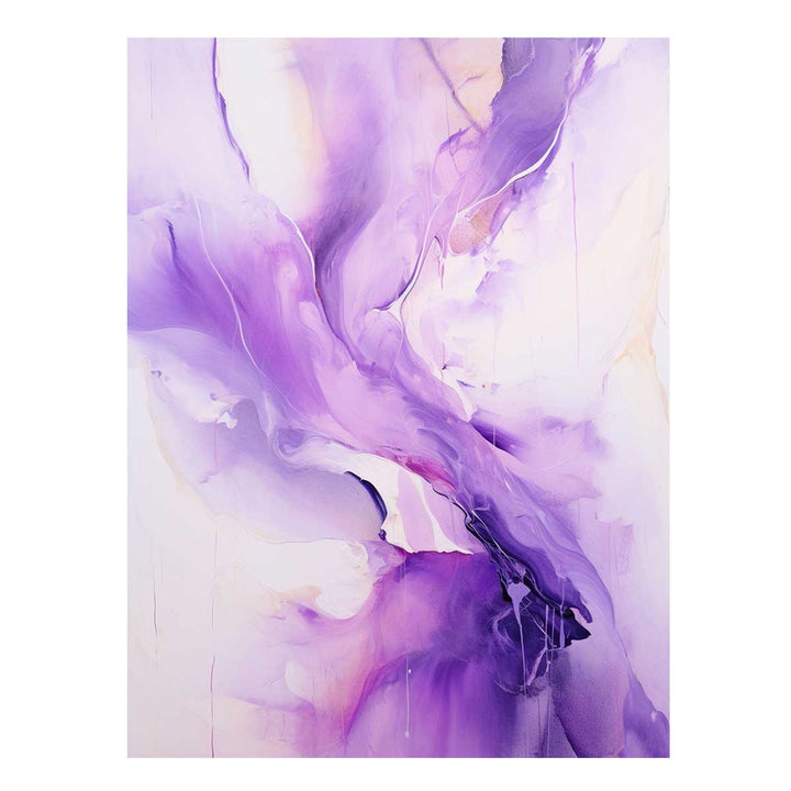 Purple  Absract Painting 