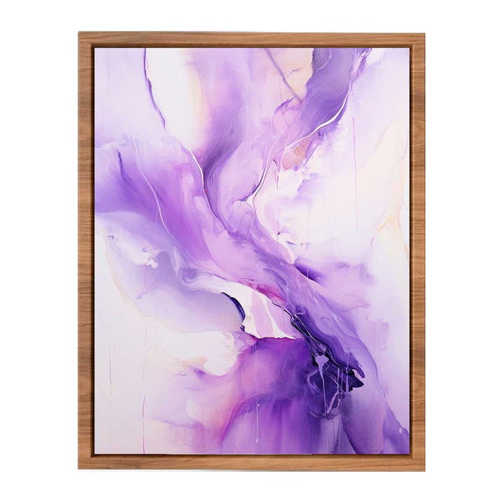 Purple  Absract Painting 