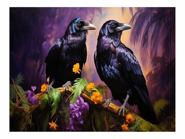 Ravens Painting 