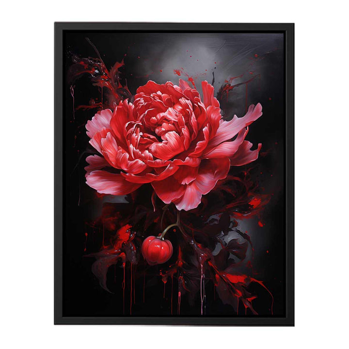 Red flower Painting 