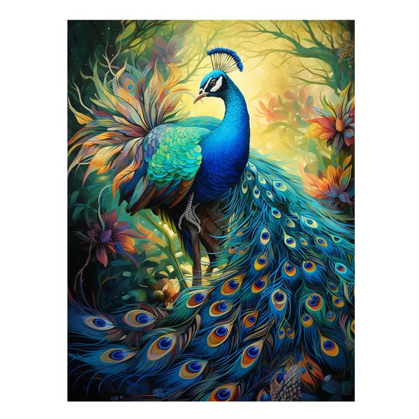 Peacock Art Print 