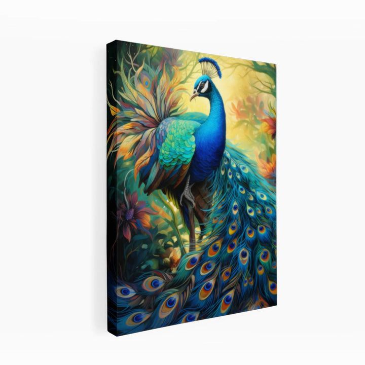 Peacock Art Print 