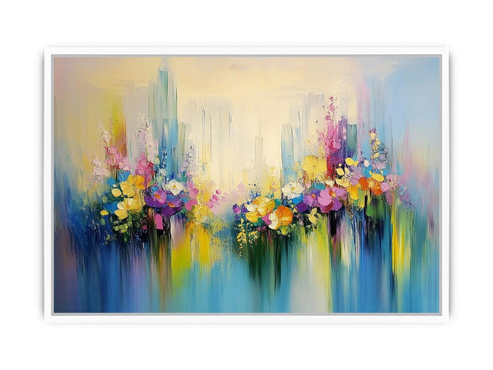 Urban Landscape Canvas Painting 