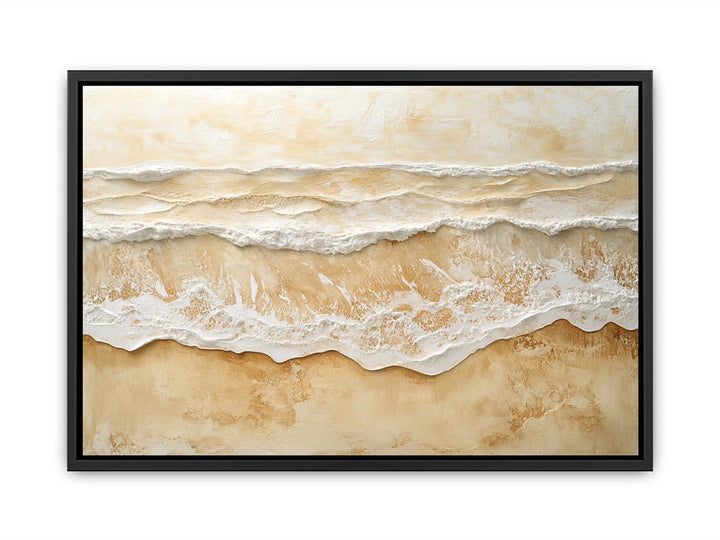 Brown Beach  Canvas Painting 