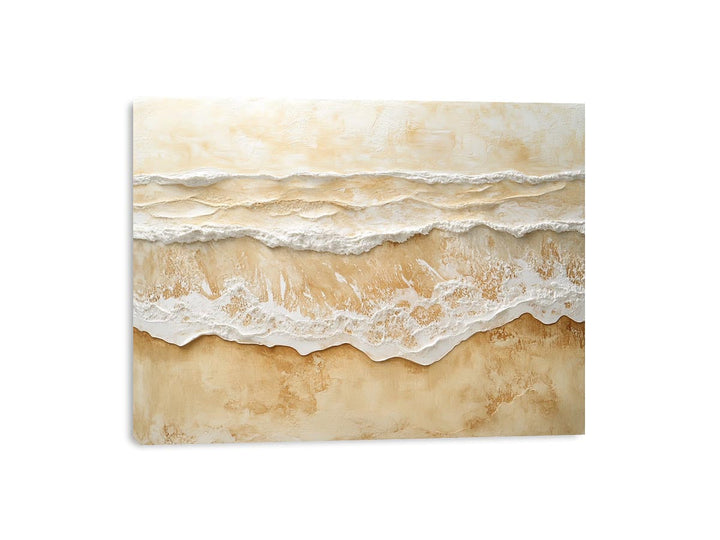 Brown Beach  Canvas Painting 