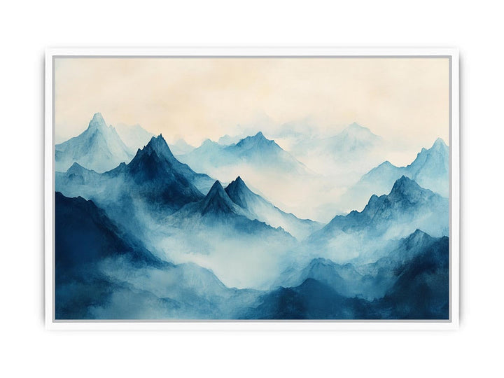 Mouantain Canvas Painting 