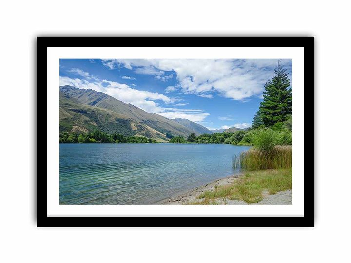 Lake Benmore   Art Print