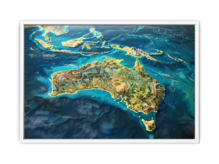 Beautiful Australia  Framed Print