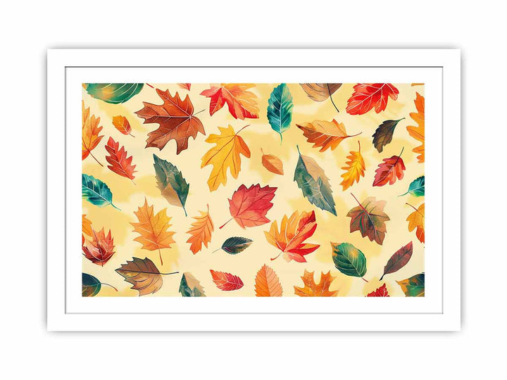 Autumn Leaves Streched canvas