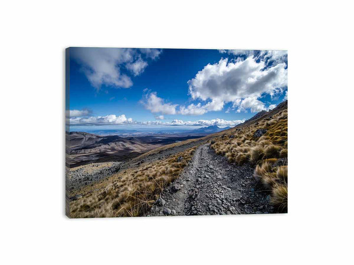 Tongariro Alpine Crossing Canvas Print