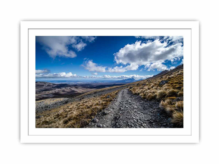 Tongariro Alpine Crossing Streched canvas