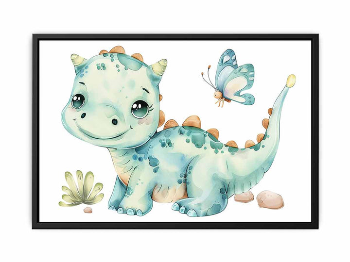 Baby Dinosaur   Painting