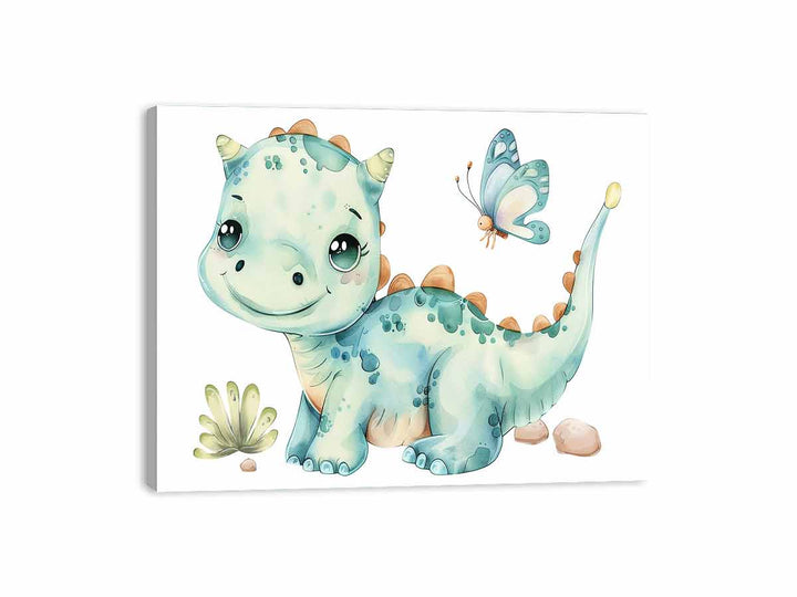 Baby Dinosaur  Canvas Print