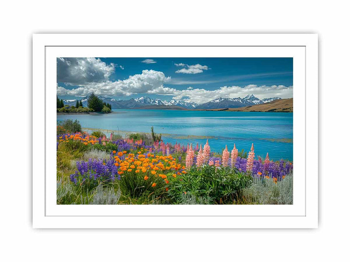 Lake Tekapo New Zealand Streched canvas