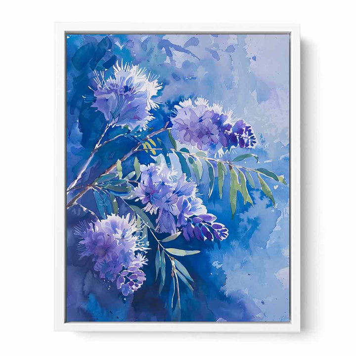 Acacia Flower Framed Print