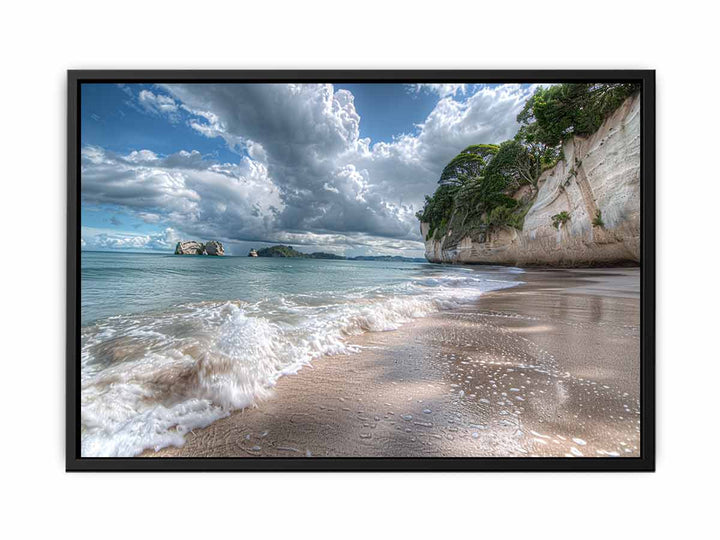 Cathedral Cove New Zealand  Painting