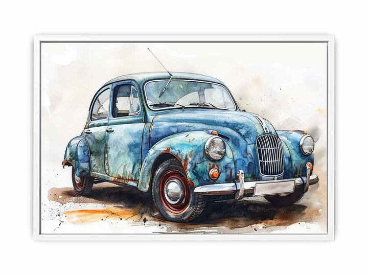 Morris Minor Framed Print